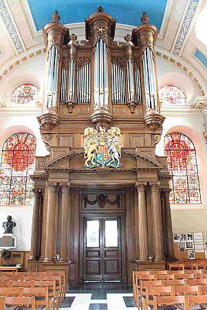 St Mary le Bow - The Organ